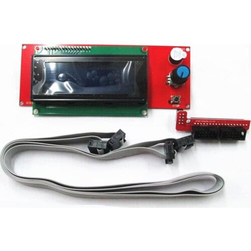 2004 LCD Display Controller w/ Adapter Mendel & SD Card Reader, Prusa 3D Printer