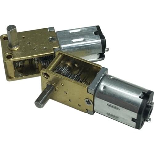 DC 3V 6V 12V Micro Gear Motor 15/30/60/63/120 RPM Low Speed Gear Motor Electric Mini Reducer Motor Reduction Gear Motor