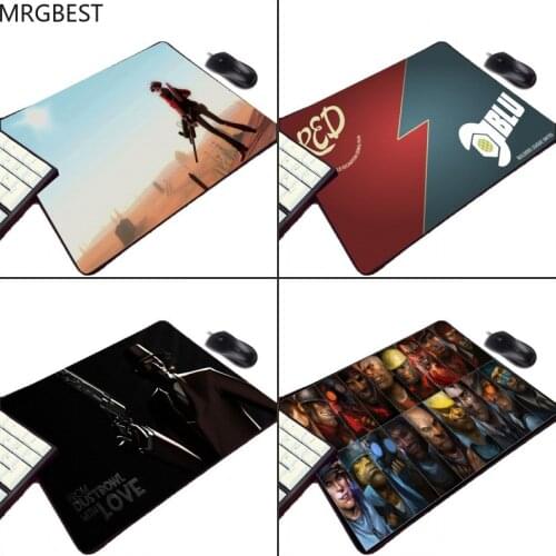 MRGBEST The Best Popular Video Fps Game Team Fortress 2 Cool Csgo Gamer Gaming Mousepad Decorate Desktop Keyboard Pc Notebook