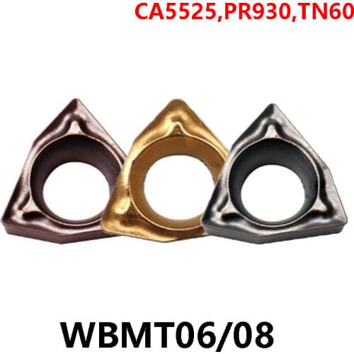 Turning Tools WBMT060102 WBMT060104 L-DP TN60 WBMT 060104 060102 WBMT0601 Carbide Inserts Lathe Turning Tool Cutter CNC