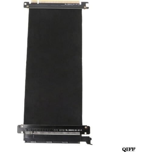 Drop Ship&Wholesale PCI Express 3.0 16x Flexible Cable Extension Port Adapter High Speed Riser Card APR28