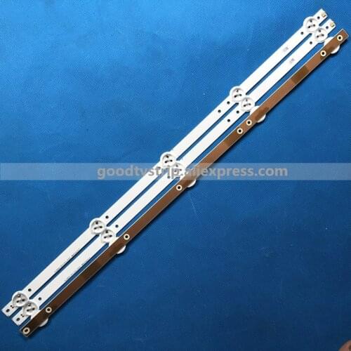 3 PCS 5LEDs 530mm LED backlight strip for Proline Bravis 28C2000B 28 inch TV L2830HD SVJ280A01 REV3 130402 M280X13-E1-H 2013CH28