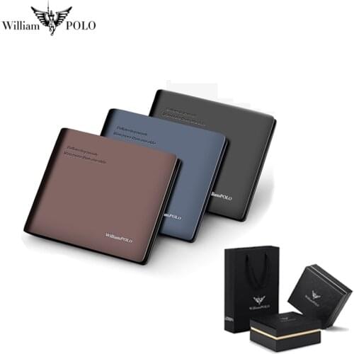 Slim Wallet for Men Card Holder Covers Luxury Brand Genuine Leather Minimalist High Quality Coin Purse Casual Note Compartments