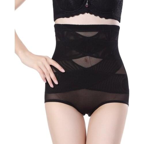 Control Panties High Waist Shapewear Pant Tummy Shaper Plus Size S-4XL Tummy Control Knickers Pant Panties Slimming Underwear