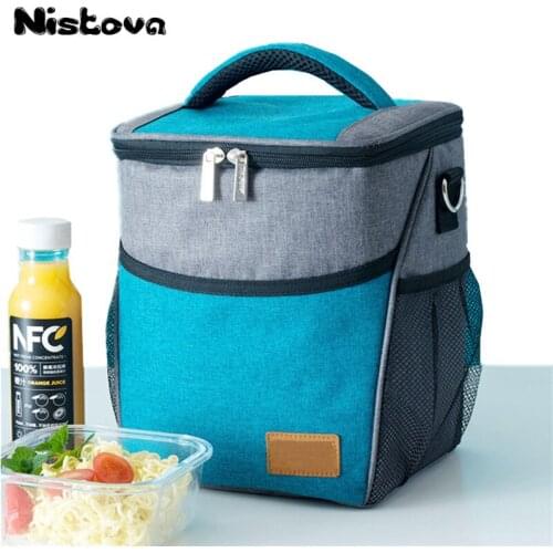 High Quality Oxford Cloth Portable Warm Lunch Bags Ladies and Children Mens Multi-function Food Cooling Box Insulation Tote Bag
