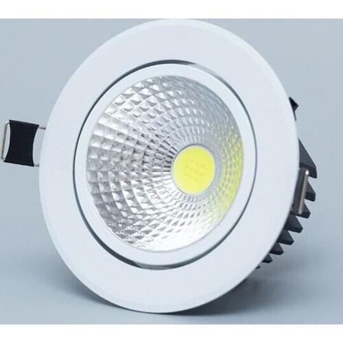 GAOYI High Quality Dimmable Led Downlight Light COB Ceiling Spot Light 5W 7W 9W 12W Ceiling Recessed Lights Indoor Lighting 85-2