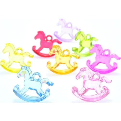 10PCS 24MM Acrylic Bead Imitation Crystal Trojan Glass Birthday Gift Party Home Decor Miniatures Ornament DIY Jewelry Accessorie