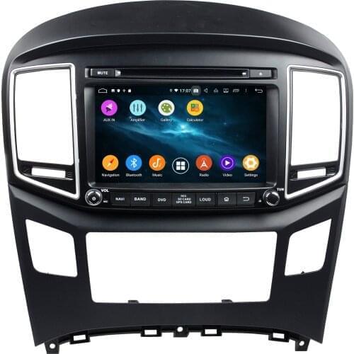 8" 2 Din 6 Core PX6 Android 9.0 Car Radio For Hyundai H1 2016-2018 Multimedia Player Navigation DVD 4G+64G Audio Stereo DSP GPS