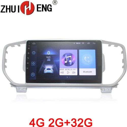 ZHUIHENG 2 din car radio Multimedia for KIA Sportage R KX5 2016 car dvd player GPS navi car accessory with 2G+32G 4G internet