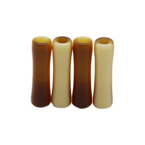 Coolstring New 100 pcs/lot For Selling 5.9*22mm Khaki-Brown Retro Color Lace Ends Quaint Women High Boots Top Shoelaces Aglets