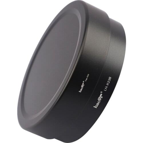 Haoge Metal Lens Hood for Fujifilm Fuji FUJINON XF 23mm F1.4 R Replace LH-XF23