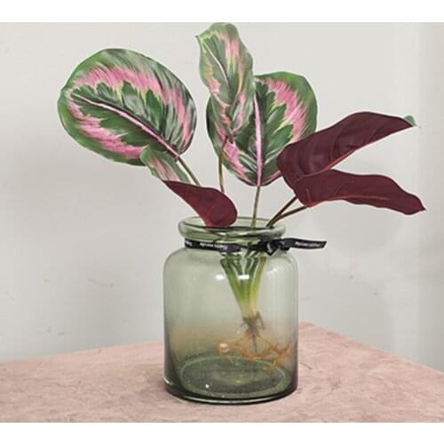 Fake Tropical Plants With Root Plant Home Office Shop Plant For Home Garden Decoration Sansevieria Branch DIY 6/9/12 Head 1Bunch