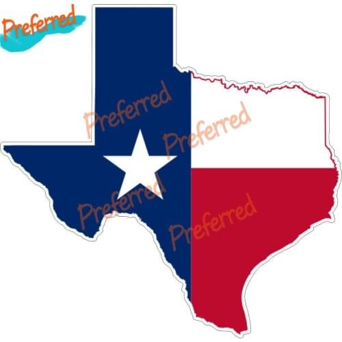 Map Flag Outside Macbbook Texas Usa American Decal Motocross Racing Laptop Helmet Trunk Wall Vinyl Car Sticker Die Cutting