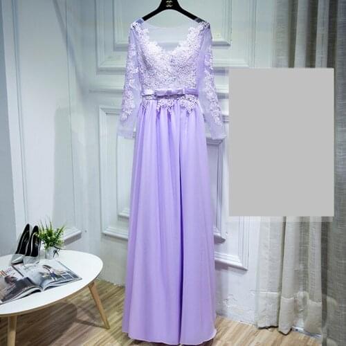 Lace Evening Dresses Long Ever Pretty A-Line Sexy Appliques Elegant Women Evening Gowns Robe De Soiree 006