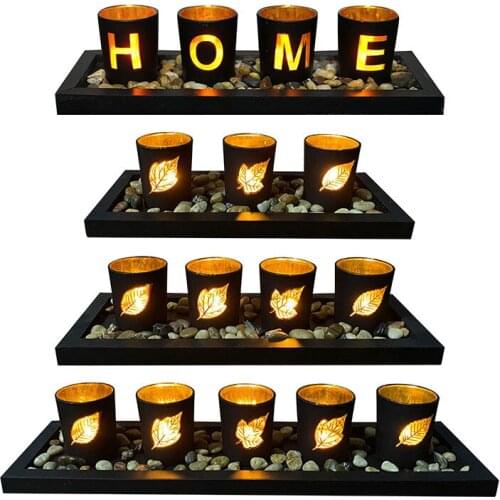 Декоративные деревянные подсвечники Monokweepjy China At AliExpress