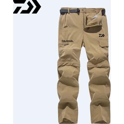 Daiwa Fishing Clothes Outdoor Mens Quick Dry Pants Removable Shorts Waterproof Breathable Uv Resistant Cycling Fishing Pants