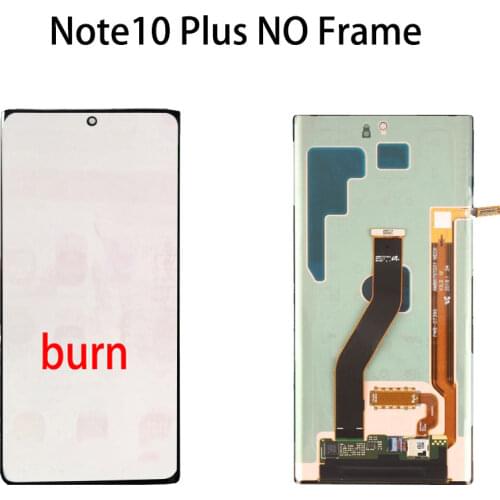 Original With Defect For Samsung Galaxy Note10 Plus LCD Note 10 Plus N975 SM-N9750 N975F Display+Touch Screen Digitizer Parts