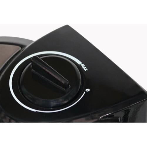 P9YE Round Nonstick Electric Stroopwafel Syrup Waffle Maker Baker Machine Stainless