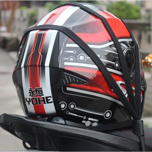Motorcycle Helmet Straps Motorcycle Accessories Hooks Luggage Retractable Elastic Rope Fixed Strap Motos Helmet Luggage Net