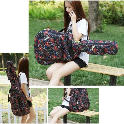 40 41 inch folk guitar bag acoustic waterproof padded thick Guitarra backpack case gig durable cover with Double Shoulder Straps