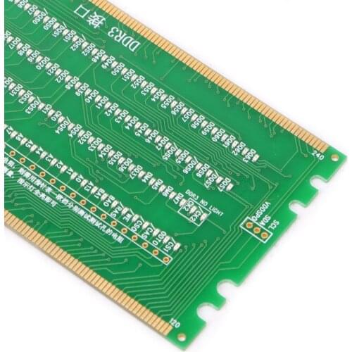 DDR2 and DDR3 2 in 1 illuminated Tester with Light for Desktop Motherboard Y1AE