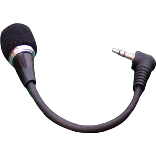 Tooyful Mini 3.5mm Microphone Mic Black for Mobile Phone Smartphone Laptop Guitar EQ Pickup
