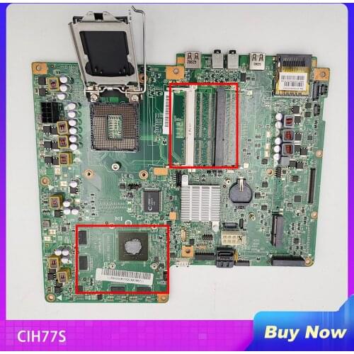 Desktop High quality motherboard for B340 B540 B540P CIH77S V1.0 System Board Fully Tested