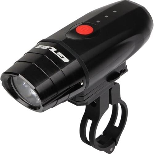 GUB Bicycle Headlight Waterproof Led White Light USB Charged Outdoor Cycling Sports Bike Front Light Handlebar Lamp