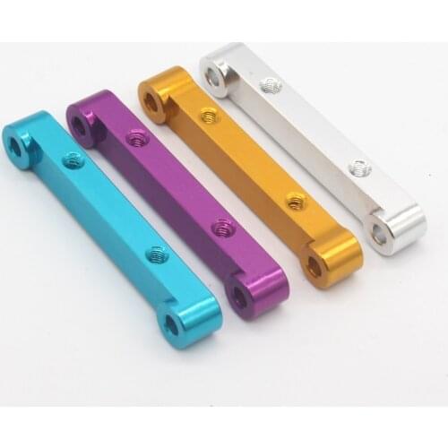 HSP 122034 Aluminum Alloy Rear Anti-Spuat Plate 02150 06054 1/10 Upgrade Parts For 94122 94155 94166 94177