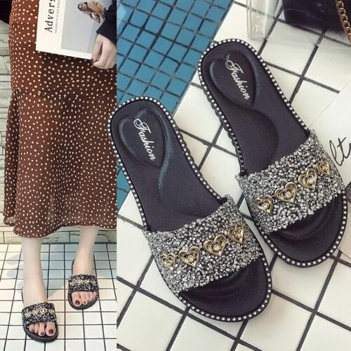 Sandalias Mujer 2019 New Slippers Summer Fashion Outdoor Non-slip Beach Shoes Woman Luxury Shoes Women Designers Slides