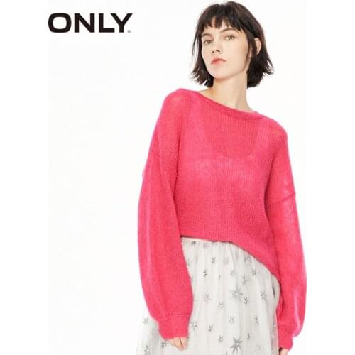 ONLY Winter Loose style Round Neck Women Sweater |119424503