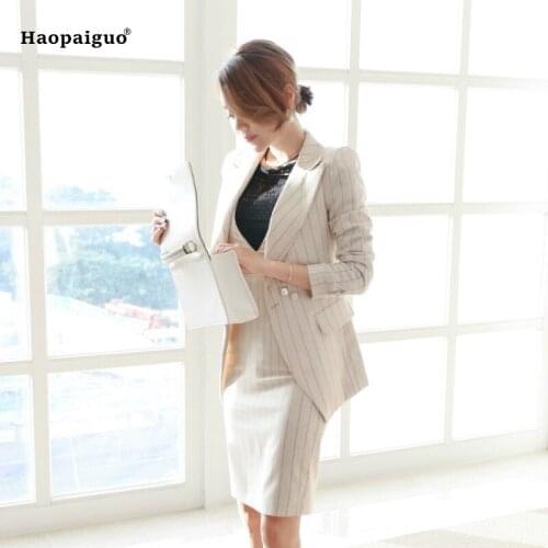 Plus Size Women 2 Piece Dress Office Bodycon Bandage Vintage Dress Midi Party Suit Sexy Robe Femme Striped Dress Vestidos