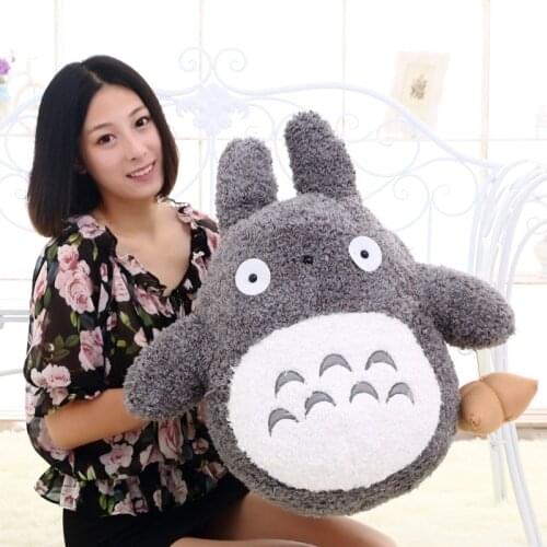 Japanese Cartoon Lovely Style Plush Totoro Toys Stuffed Baby Doll Cute Movie Character Children Birthday Kawaii Gift 1pc 20cm