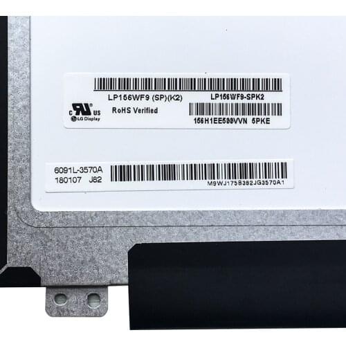 15.6" EDP FHD LED Display IPS 1920x1080 LCD Screen B156HAN02.1 N156HCA-EAA NV156FHM-N47 LP156WF9 SPF1