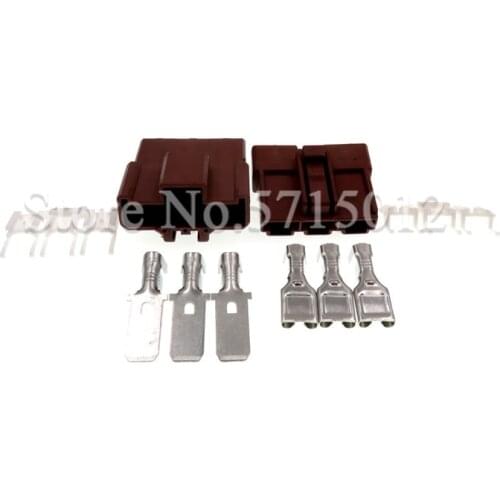 3 Hole 6098-0208 6098-0210 7.8mm 3 Pin HD Series Electric Auto Wire Harness Female Male Connector Socket