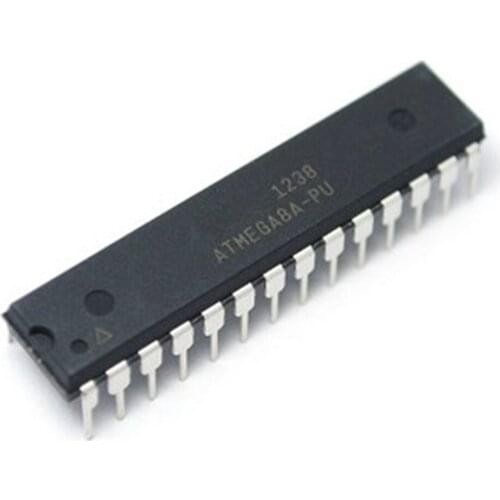 5pcs ATMEGA8A ATMEGA8A-PU 8-bit with 8K Bytes In-System Programmable Flash DIP-28