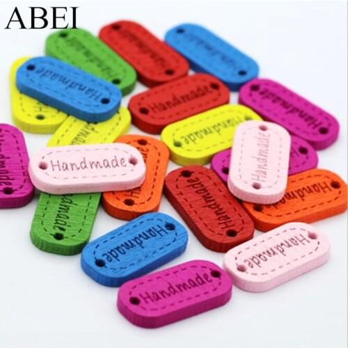 ABEI Button Letters
