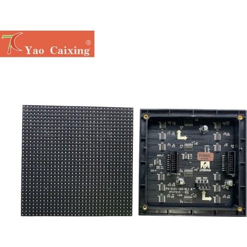 Free shipping P4 indoor 128x128mm smallest unit full color led screen panel