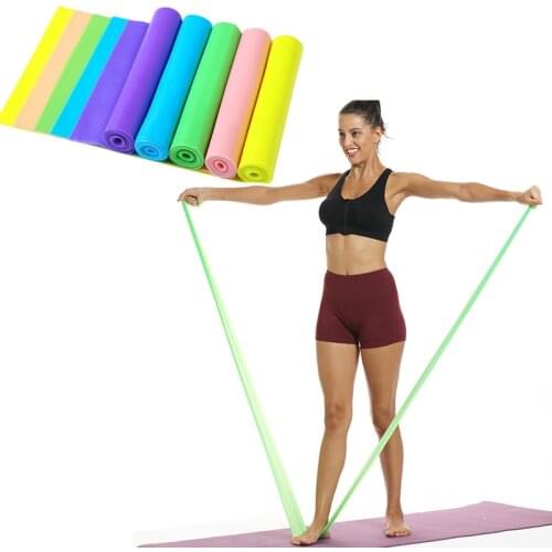 Fitness Resistance Bands Yoga Fitness Elastic Exercise Band Stretch Tension Pull Rope Expander Rubber Bands Fitness Equipment
