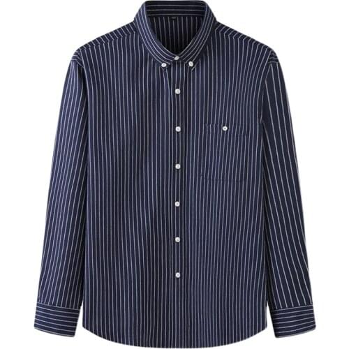 JUCHU TOP Mens Striped T-shirts