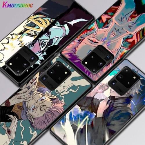 Jujutsu Kaisen Satoru Gojo anime For Samsung A01 02 02S 11 12 21 21S 22 31 32 41 42 51 72 S20 Ultra Plus 4G 5G phone Soft Case