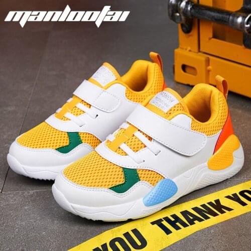 2021 New Kids Running Sneakers Summer Children Sport Shoes Breathable Mesh Boys Casual Sneakers Lightweight Girls Tenis Shoes