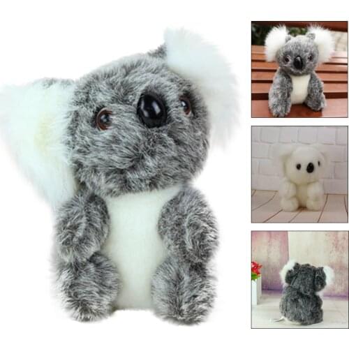 Cute Simulation Koala Plush Toys Kawaii Stuffed Animals Doll Adult Child Birthday Gifts Soft Plush Koala Peluche Doll Home Decor