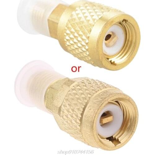 New R410a Brass Adapter Joints 1/4" Male To 5/16" Female Charging Hose To Pump J21 21 Dropship