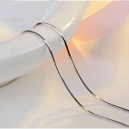 JIANERY Bohemian Vintage Silver Color Snake Chains Necklaces For Women Charm Necklace Boho Jewelry 2019 New