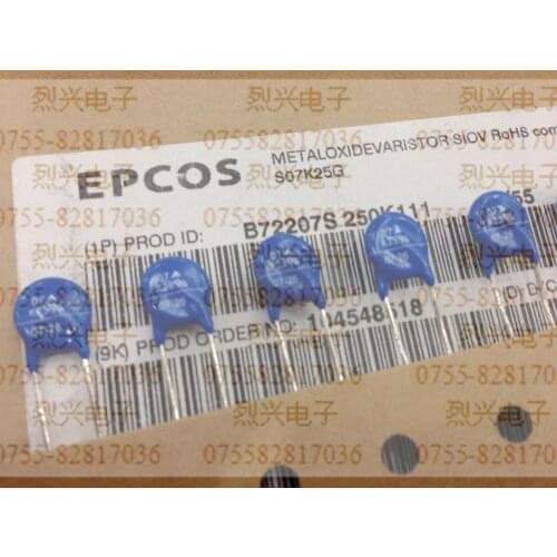 Original New 20PCS/ B72207S250K111 EPCOS 07K25 S07K25