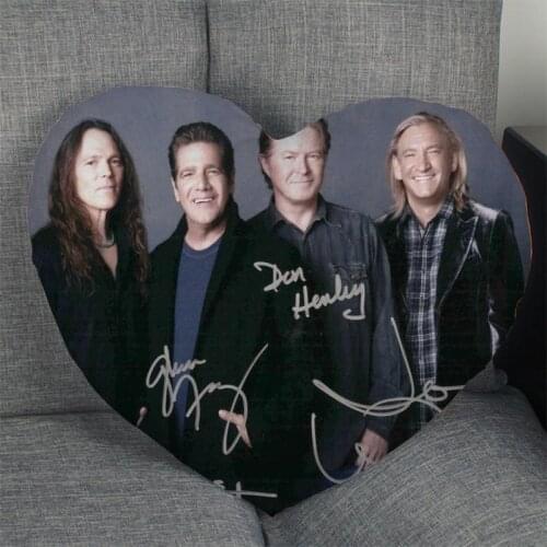 Eagles Custom Heart Shape Pillow Cover Custom Zipper Pillowcase Cover Wedding Home Office Decorative