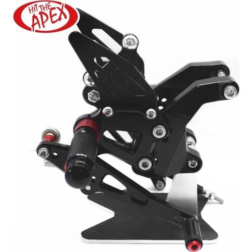 Full Set Aluminum Alloy Rear sets for KAWASAKI Z900 2017 2018 2019 CNC Adjustable Reverse Lightweight Footrest Rearsets For Z900