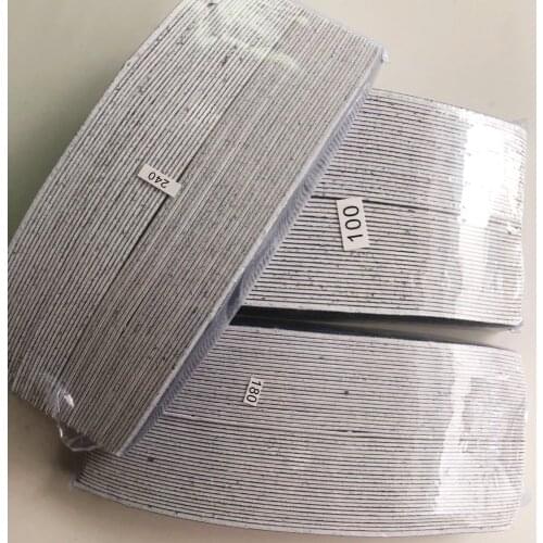 150 Pcs Removalble Pads Durable Nail File Replacement Sandpaper Pads