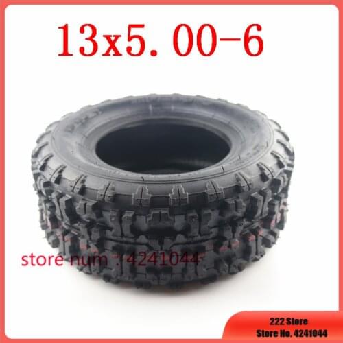 13x5.00-6 inch Tubeless Tyre Tire For ATV QUAD Bike Gokart Scooter mini Buggy Mower 13X5.00-6 snow plow tires